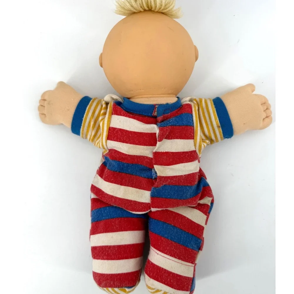 Vintage 1986 Cabbage Patch Kids Doll Hasbro S.S. Cabbage Nautical Outfit Blonde